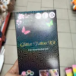 Glitter Tattoo Kit zestaw brokatowych tatuaży do twarzy i ciała