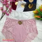 Majtki damskie bawełniane z koronką 3XL-5XL mix kolorów