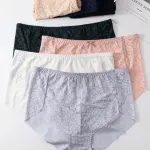 Majtki koronkowe damskie 3XL-5XL w zestawie 6 kolorów