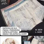 Majtki damskie siateczka Ice Silk pastelowe kolory uniwersalne