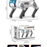 Robot pies AI Machine Dog biało-szary 18,8x11,2x12 cm