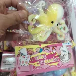 Miękka żółto-biała ośmiornica antystresowa Squeeze Toys