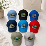 Czapka z daszkiem Minecraft kolorowa dziecięca bawełniana