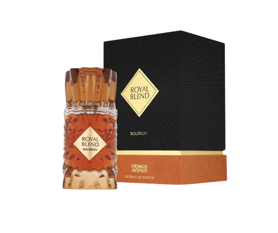 Royal Blend Bourbon perfumy 100ml z eleganckim flakonem