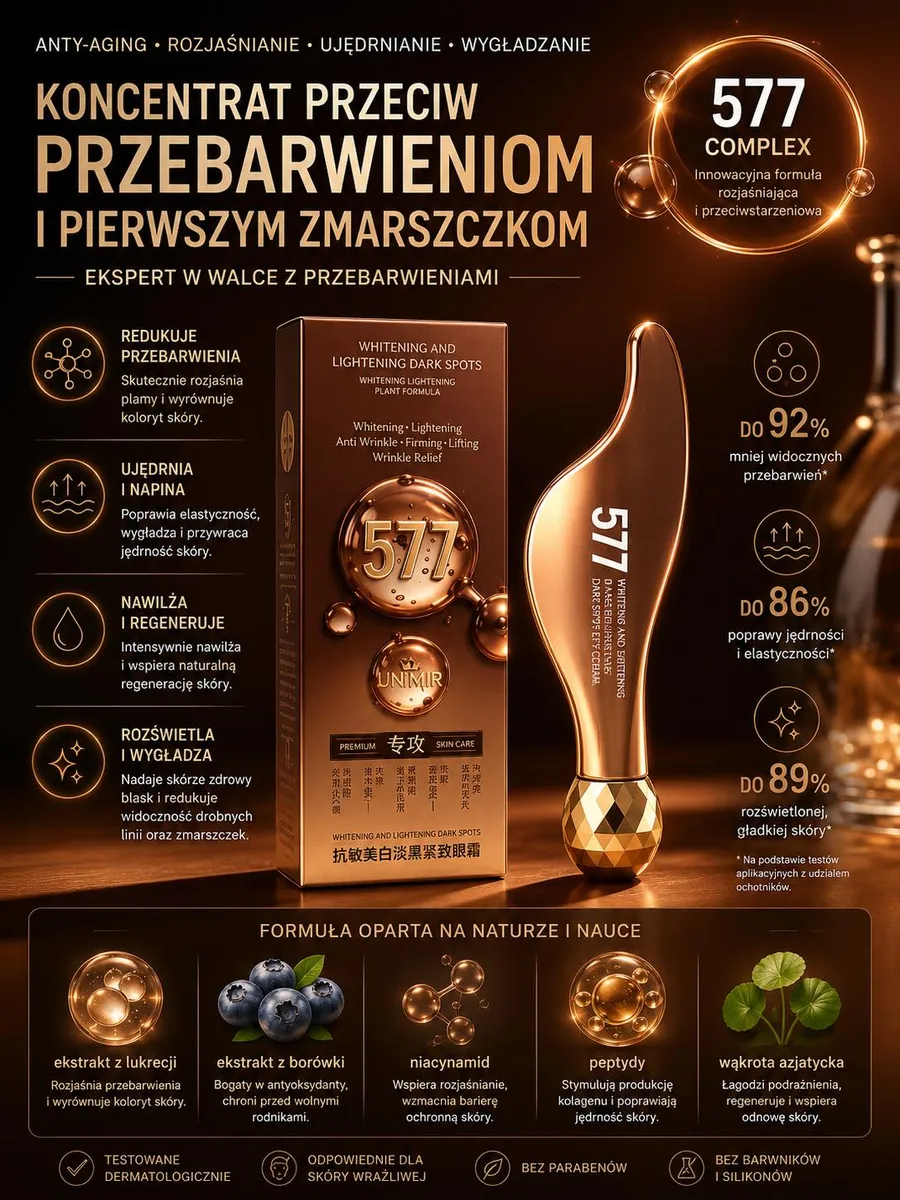 Koncentrat przeciw przebarwieniom i zmarszczkom 577 Complex