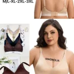 Biustonosz Magnolia bez fiszbin beżowy i kolorowy rozmiary M-3XL