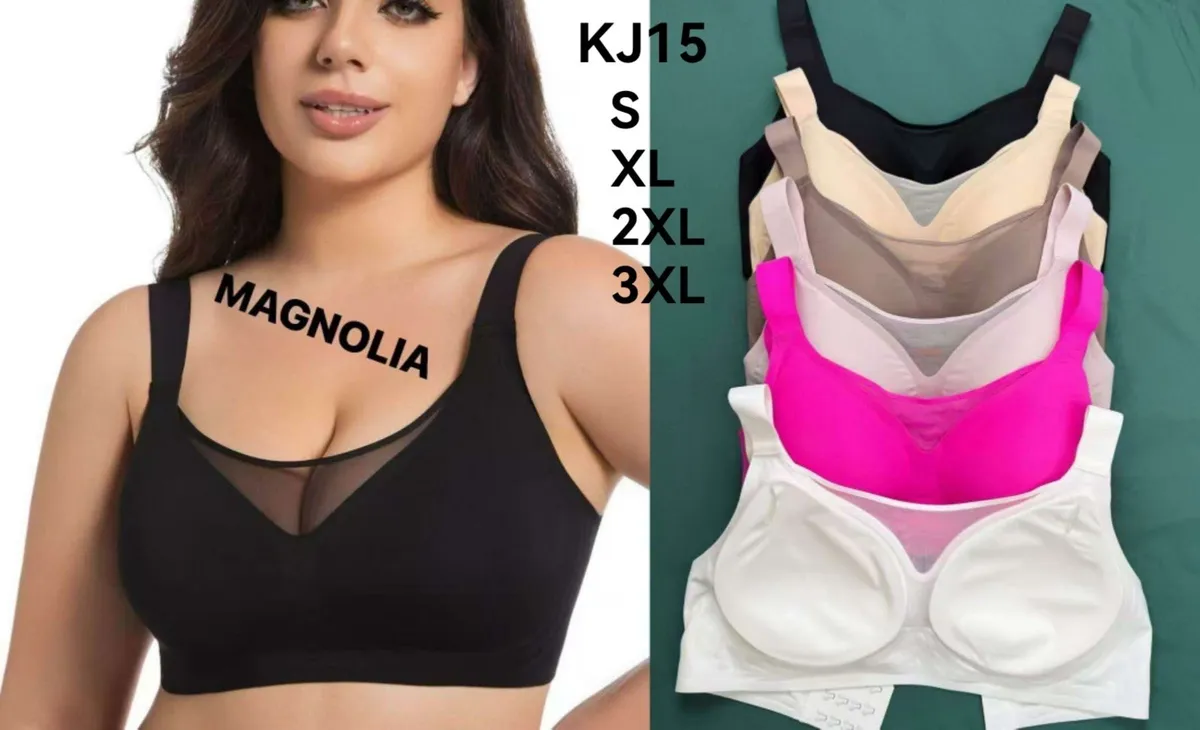 Biustonosz Magnolia mix kolorów S-3XL bez fiszbin