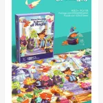 Puzzle Harry Dragon's School of Magic 108 elementów 520x370mm
