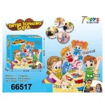 Gra towarzyska Bitwa Brod 7 Toys kolorowa 26,5x26,5x6 cm