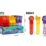 Bańki mydlane 7 Toys kolorowe z postaciami owoców 14 cm