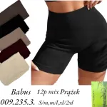 Babus Legginsy Prążkowane Mix Kolorów S-2XL