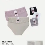 Majtki damskie z koronką DYANA INTIMATES 5 kolorów XL-3XL