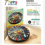 Gra z rzemionami Rope Challenge kolorowa plansza 23x23 cm