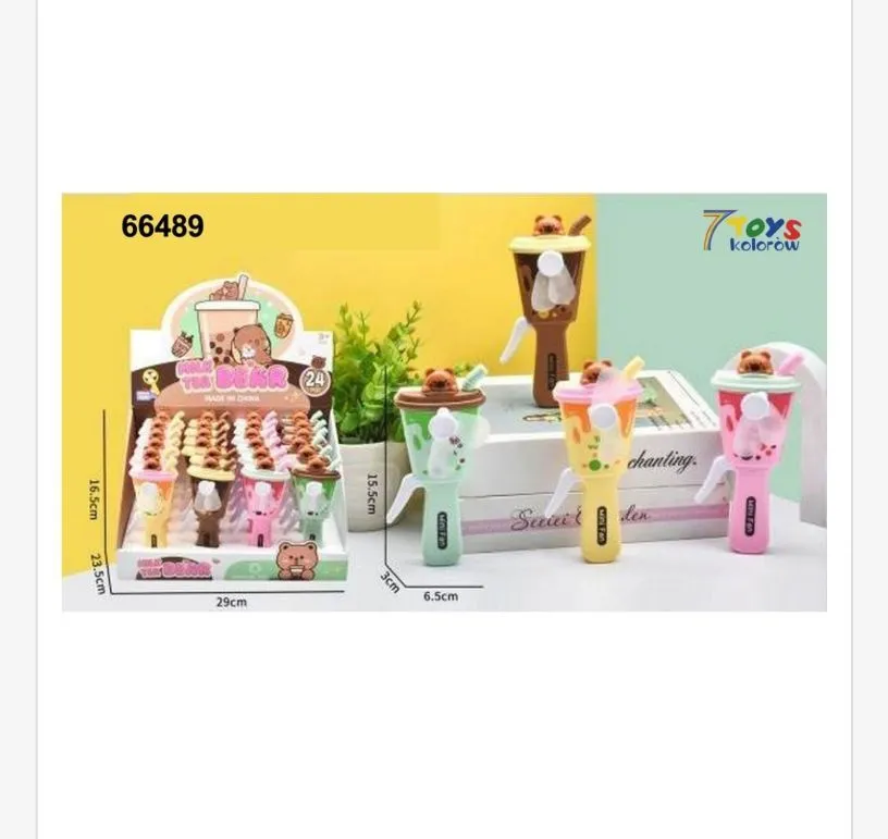 Zabawka Bubble Tea Kolorowa z Miśkiem 15,5 cm 7 Toys