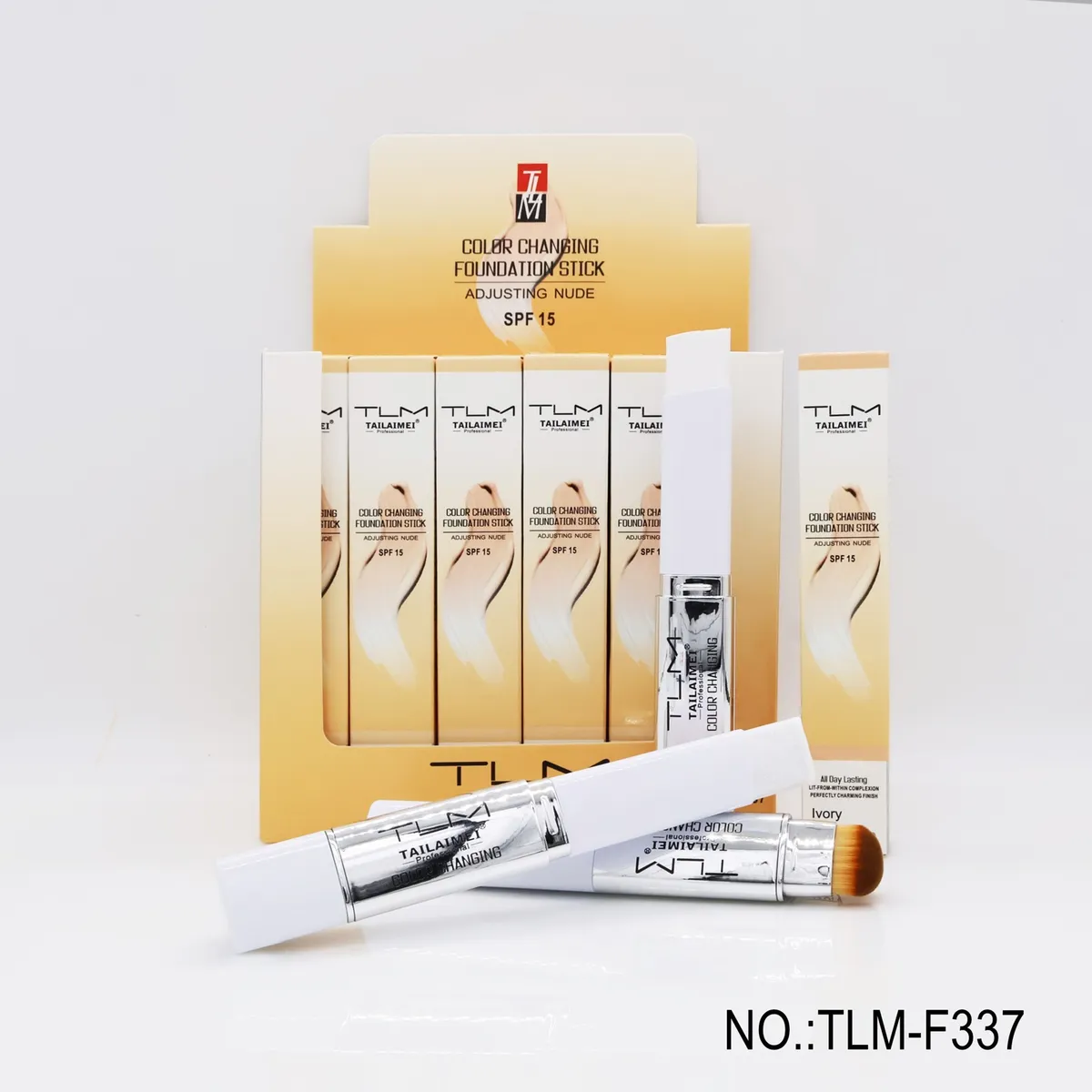 TLM Color Changing Foundation Stick SPF 15 Ivory