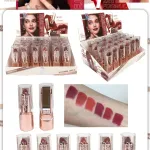 Pomadka Velvet Matte o kremowej teksturze w odcieniach czerwieni
