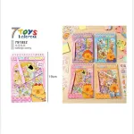 Mini książeczka z naklejkami sceny 19 cm kolorowa 7 Toys