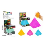 Kolorowy Kompresor do Relaksacji Piłka Piramida 7 Toys
