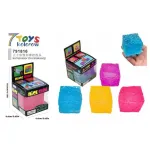 Antystresowa kostka squishy 7 Toys kolorowa miękka