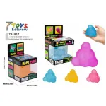 Kostka antystresowa 7 Toys kolorowa miękka piłka do ściskania