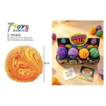 7 Toys Kolorowy Squish Ball piłka antystresowa 6 cm