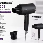 TIROSS TS1328 Suszarka do włosów czarny mat 2000W składana rączka