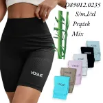 Legginsy damskie prążkowane VOGUE mix kolorów S/M, L/XL