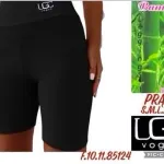 Legginsy LGC Vogue czarne z bambusa krótkie S-2XL