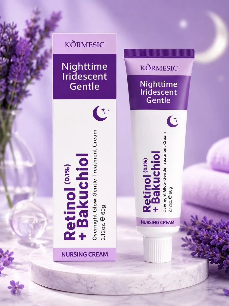 KÖRMESIC Krem na noc Retinol 0,1% + Bakuchiol 60g delikatny