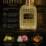 Glitter Parfum 100 ml luksusowy zapach damski z nutami jaśminu i wanilii