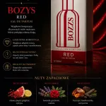 BOZYS RED Eau de Parfum 100ml męski zapach luksusowy