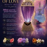 Story of Love Beauty Sky Eau de Parfum flakon balon fioletowy