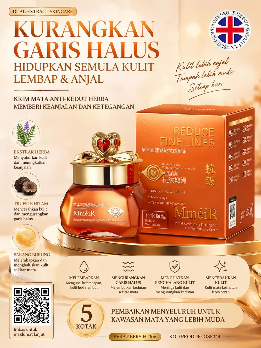 MmëiR Herbal Revitalizing Ujędrniający Krem pod Oczy 30 g