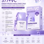 MERCILEN 377+VC krem przeciwsłoneczny SPF50+ PA++++ rozjaśniający 30g