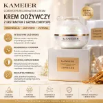 KAMEIER Krem odżywczy z ekstraktem z grzyba Cordyceps do twarzy