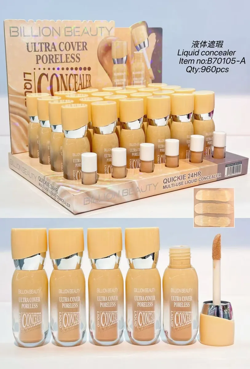 BILLION BEAUTY Ultra Cover Poreless korektor w płynie beżowy