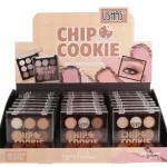 Ushas Chip Cookie paleta cieni do powiek 6 kolorów beże i brązy