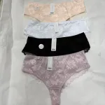 Majtki damskie Medoosi haftowane w kwiaty 3XL mix kolorów