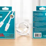 Kabel USB-C do Lightning 4A szybkie ładowanie biały