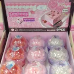 Mousse Rose Zestaw 9 szt. Piankowa Masa Plastyczna Różowa