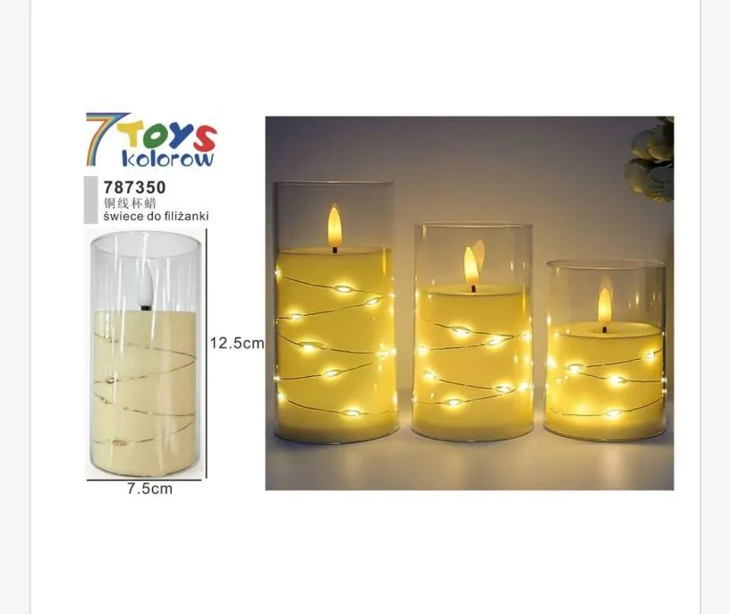 Świeca LED do filiżanki z dekoracyjnym światłem 7 Toys