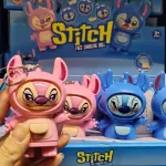 Stitch Lalka Zmiennokształtna Różowo-Niebieska z Brelokiem