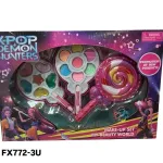 Zestaw do makijażu K-POP Demon Hunters kolorowy dla dzieci