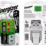 Ładowarka Energizer Accu Recharge Mini AA/AAA z 2 akumulatorami 2000 mAh