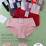 Majtki damskie bawełniane z elastanem w różnych kolorach XL-3XL