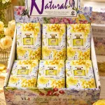 Naturalne mydło perfumowane z kwiatowym opakowaniem 100g