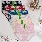 Majtki damskie w kwiaty 7 kolorów M-XXL bawełniane