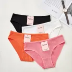 Majtki damskie Aina prążkowane kolorowe S/M L/XL