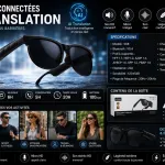 Inteligentne okulary Bluetooth G58 5.4 Smart Audio czarne