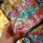 Kolorowe mydełka w kształcie serca 12 sztuk mix kolorów